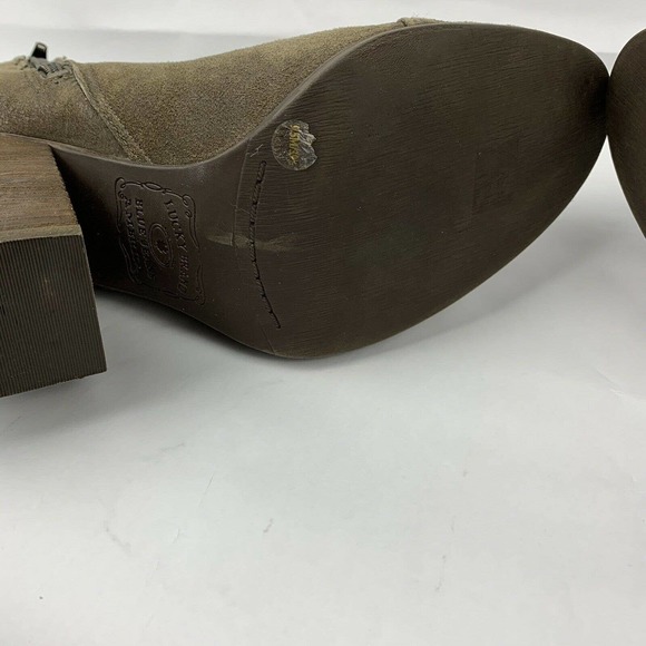 Lucky Brand LK Laureen Chunky Heel Booties 9.5 - Picture 7 of 10